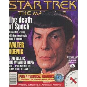 Star Trek The Magazine 2002 September The Death of Spock Walter Koenig C-9